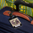 Buscar calavera etiquetas para maletas Para ella