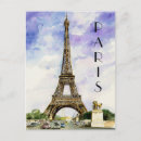 Buscar watercolor postales Francia