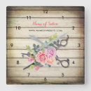 Buscar del peluquero relojes de pared Hairstylist