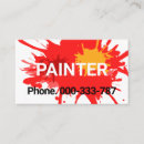 Buscar paint splatter tarjetas de visita Pintar