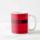 Buscar rojo con negro tazas Elegante