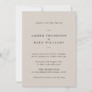 Buscar neutral boda invitaciones Neutro