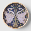 Buscar art nouveau relojes de pared Azul