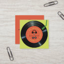 Buscar vinilo tarjetas de visita Músico
