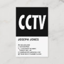 Buscar cámaras seguridad tarjetas de visita Cctv