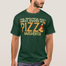 Buscar pizzería camisetas Comida