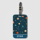 Buscar planetas etiquetas para maletas Azul