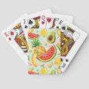 Buscar frutas barajas de cartas Fresco
