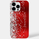 Buscar metal rojo iphone fundas Elegante