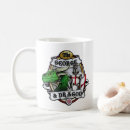 Buscar caballero medieval tazas Dragón