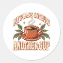 Buscar taza de café pegatinas Retro