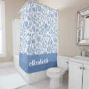 Buscar floral cortinas de baño Flor silvestre