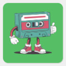 Buscar música de los años 80 pegatinas Cassette