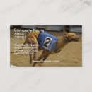 Buscar galgo tarjetas de visita Canino