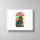 Buscar feliz cumpleaños lienzos Cachorro