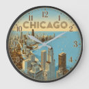 Buscar chicago relojes de pared Vintage