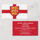 Buscar bandera inglesa tarjetas de visita Inglés