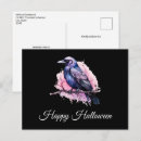 Buscar el cuervo postales Halloween
