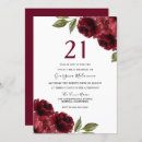 Buscar 21st birthday invitaciones Elegante