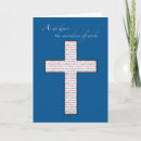 Buscar cruz cristiana tarjetas Azul