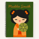 Buscar kokeshi cuadernos Kawaii