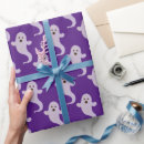 Buscar fantasmas papel de regalo Halloween