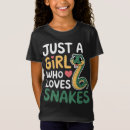 Buscar amante de la serpiente camisetas Para ella