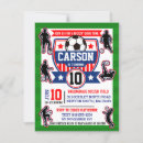 Buscar jugador de fútbol invitaciones Azul