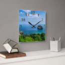 Buscar playa relojes de pared Tropical