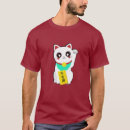 Buscar gato chino camisetas Nuevo