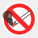 Buscar fumar pegatinas Prohibido
