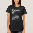 Buscar ontario camisetas Divertido