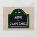 Buscar calles francesas postales París