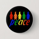 Buscar pacifista chapas Signo de la paz