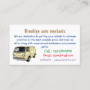 Buscar van tarjetas de visita 3 º camioneta