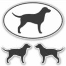 Buscar rizado pegatinas parachoque Perro