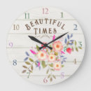 Buscar pino relojes de pared Floral