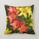 Buscar flores amarillas rojas cojines General y unisex