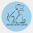 Buscar adopta pegatinas Adoptar no comprar