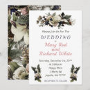 Buscar cream boda invitaciones Flores