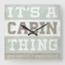 Buscar cabina relojes de pared Campo