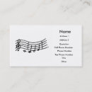 Buscar tienda la música de tarjetas de visita Profesores