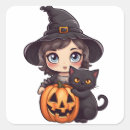 Buscar bruja kawaii pegatinas Halloween