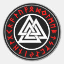 Buscar vikingos pegatinas Mjolnir