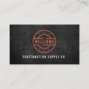 Buscar madera construcción de tarjetas de visita Constructor