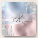 Buscar gotas azules posavasos Metalizado