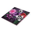 Buscar rosa rosado y blanco azulejos Negro