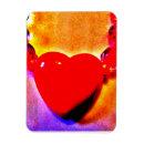 Buscar corazón collares Rojo