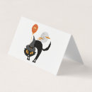 Buscar halloween tarjetas de visita Gatito