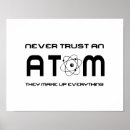 Buscar friki de la ciencia posters Átomo